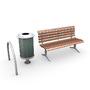 street furniture 3d model