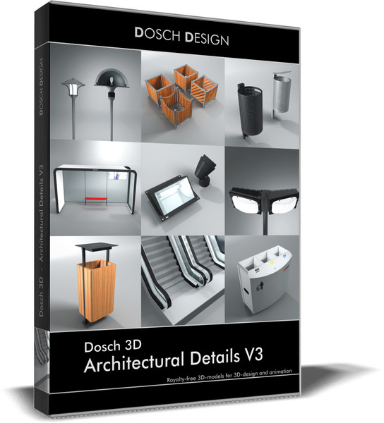 3d architectural details v3 - DOSCH 3D - Architectural Details V3... by Dosch Design