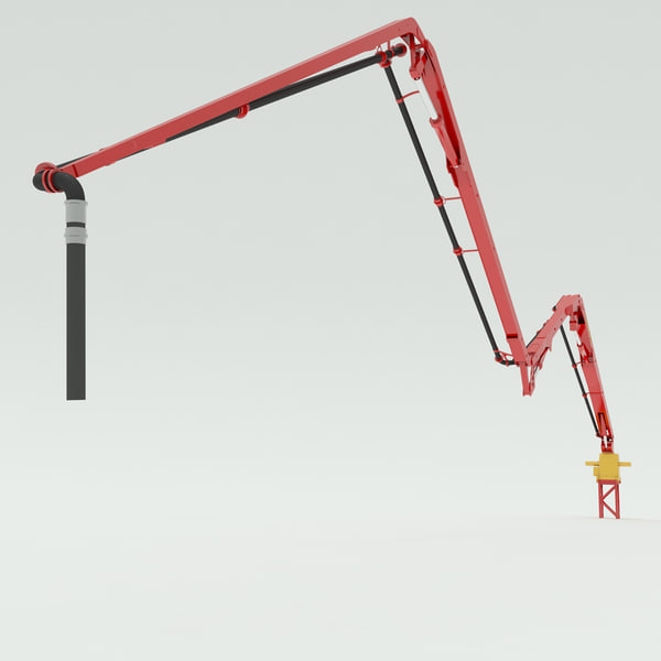 putzmeister mx 32 3d model - Putzmeister MX 32... by svb3d
