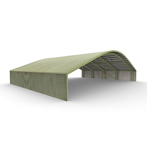 maya aircraft shelter - Aircraft Shelter 1... by RyanN
