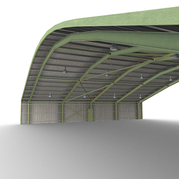 maya aircraft shelter - Aircraft Shelter 1... by RyanN