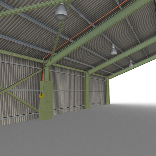 maya aircraft shelter - Aircraft Shelter 1... by RyanN