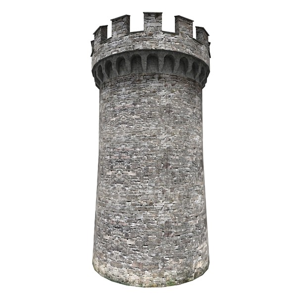 castle wall 3d max - Castle Walls 1... by RyanN
