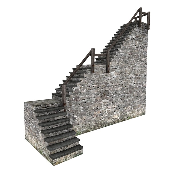castle wall 3d max - Castle Walls 1... by RyanN