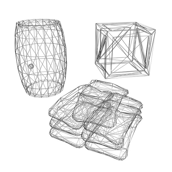food supplies 3d max - Food Supplies 1... by RyanN