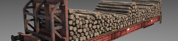 freight trains c4d - DOSCH 3D: Freight Trains... by Dosch Design