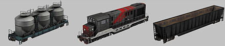 freight trains c4d - DOSCH 3D: Freight Trains... by Dosch Design