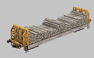 freight trains c4d - DOSCH 3D: Freight Trains... by Dosch Design