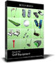 3d model of golf equipment