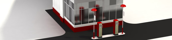 3d model of gas oil - DOSCH 3D - Gas & Oil... by Dosch Design