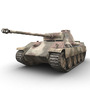 3d model german sdkfz 171 panther