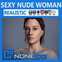 3d realistic female model