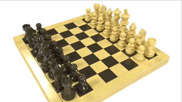 3d german knight chess set - Chess set German Knight by Andrzej Pluciennik