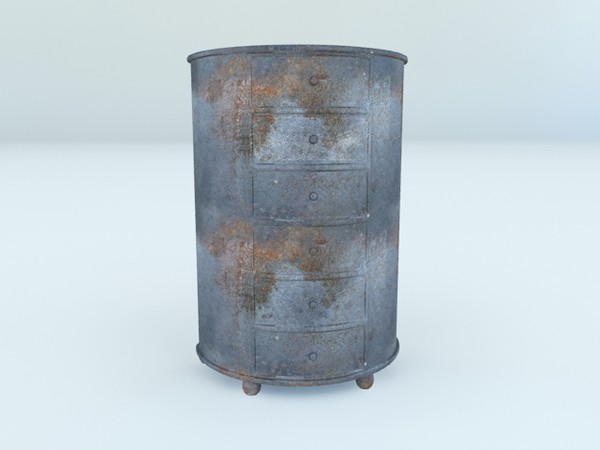 3d model chest drawers - Chest of Drawers... by Jaked3d