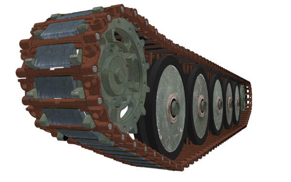 track apc 3d model - Track APC... by Jimpa1
