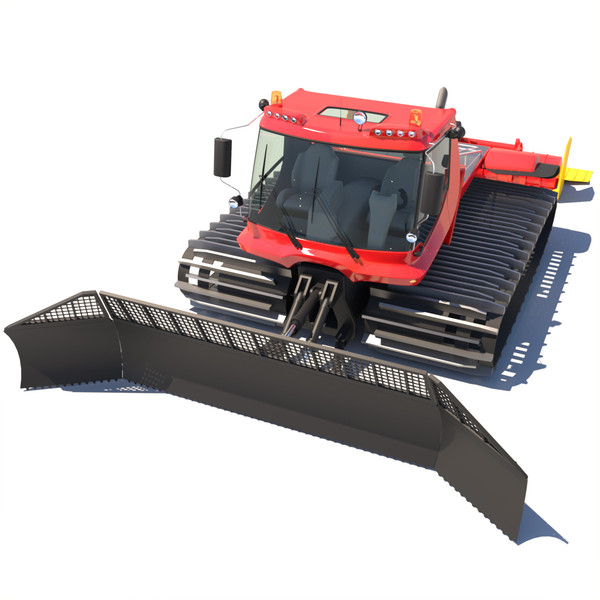 3d model snowcat pistenbully 600 - Snowcat PistenBully 600... by ArqArt3D