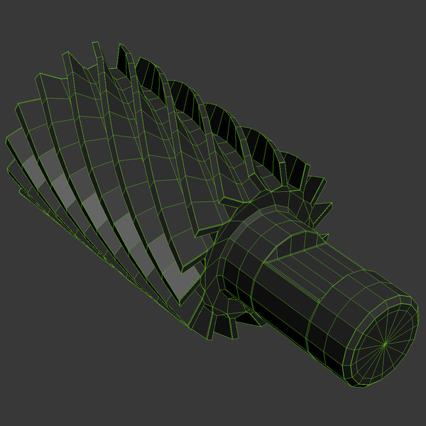free obj model milling cutter - Milling Cutter by RomanPritulyak