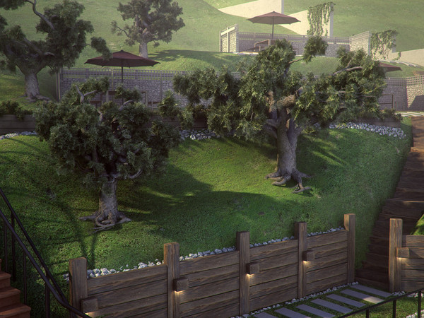oak tree 3ds - Oak HiPoly tree by RTEwork