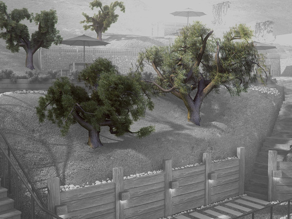 maya oak tree - Oak LowPoly tree by RTEwork