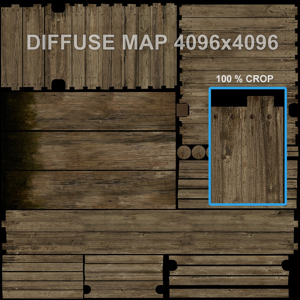 maya wooden pier wood - wooden pier by PlastyForma