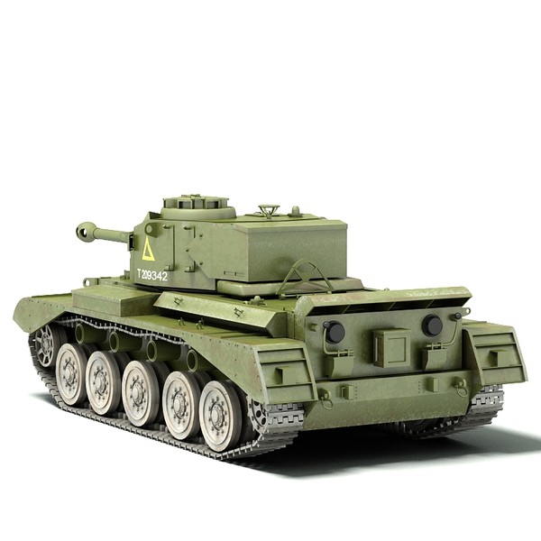 british a34 comet tank 3d max - A34 Comet by Sandu_Bublic