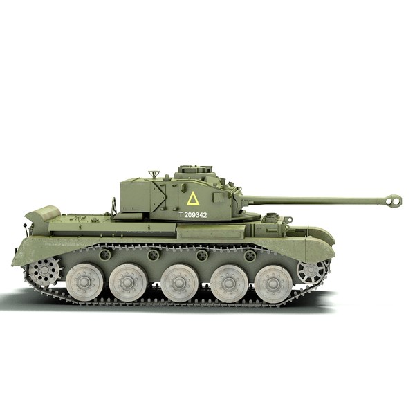 british a34 comet tank 3d max - A34 Comet by Sandu_Bublic