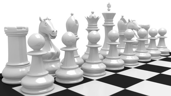 free 3ds model chess - chess by Andrzej Pluciennik