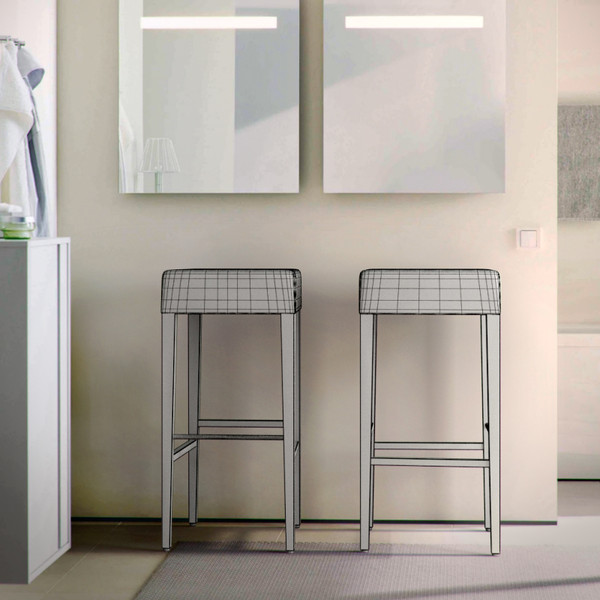 max custom bar stool 01 - Custom bar stool 01 by RTEwork