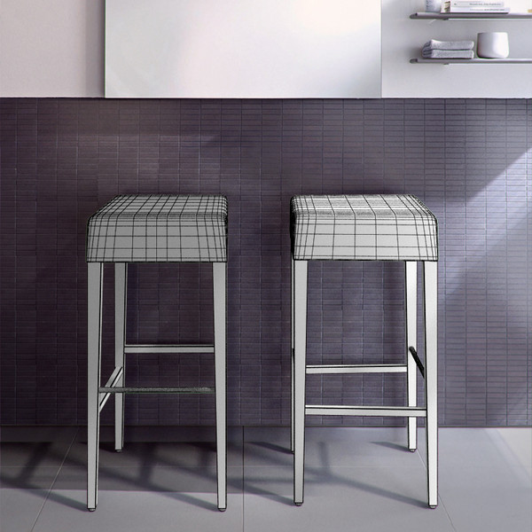 max custom bar stool 01 - Custom bar stool 01 by RTEwork