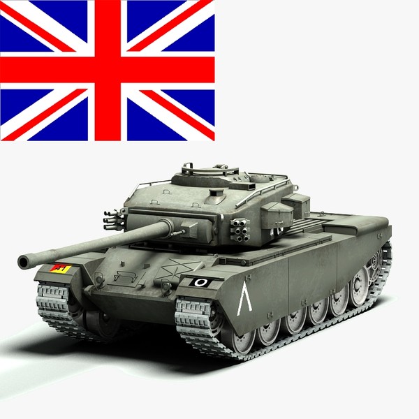 3dsmax british centurion tank ww2 - centurion tank by Sandu_Bublic