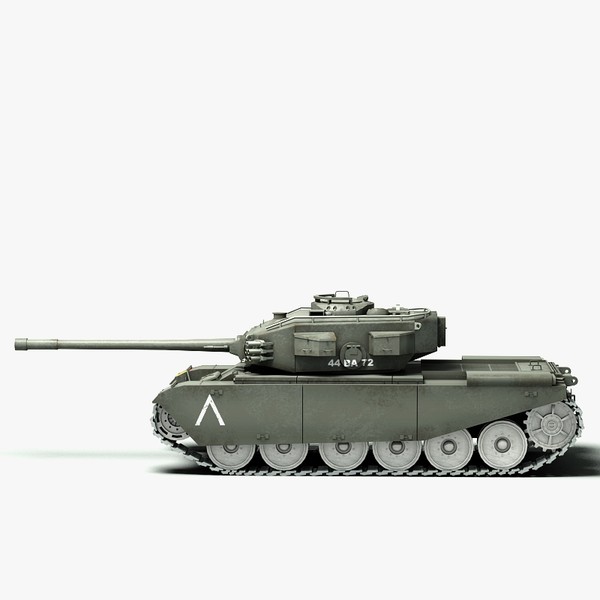 3dsmax british centurion tank ww2 - centurion tank by Sandu_Bublic