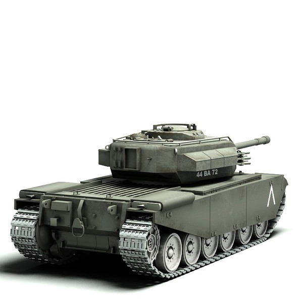 3dsmax british centurion tank ww2 - centurion tank by Sandu_Bublic