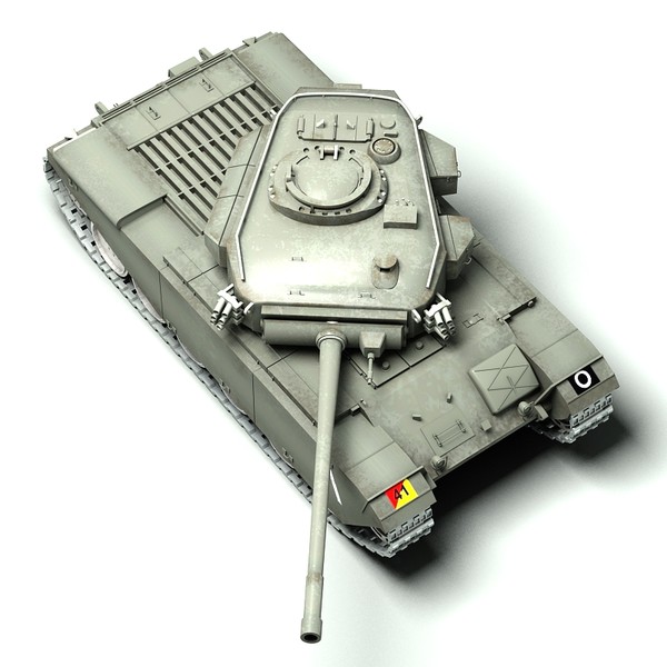 3dsmax british centurion tank ww2 - centurion tank by Sandu_Bublic