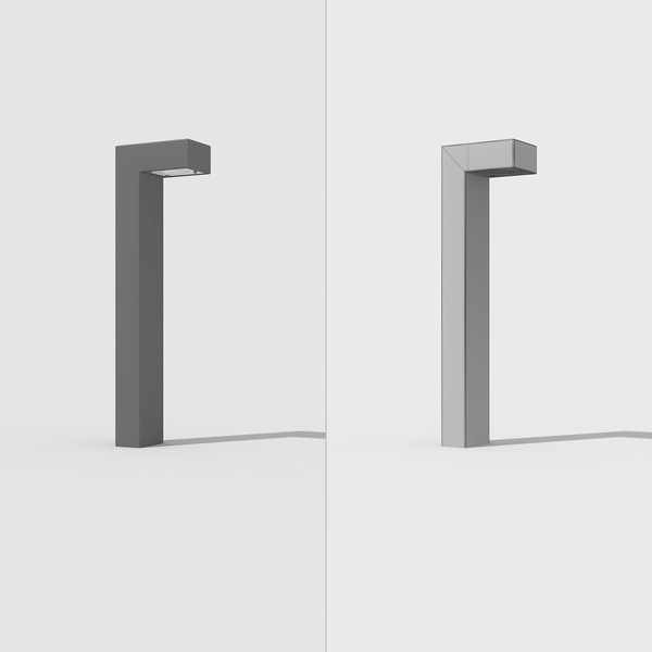 3ds max street light poles modern - Modern Light Poles by razorwave