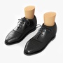 3ds max black leather shoes