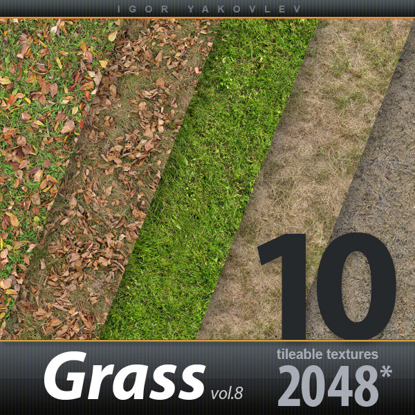 Grass Textures 2048x2048 vol.8