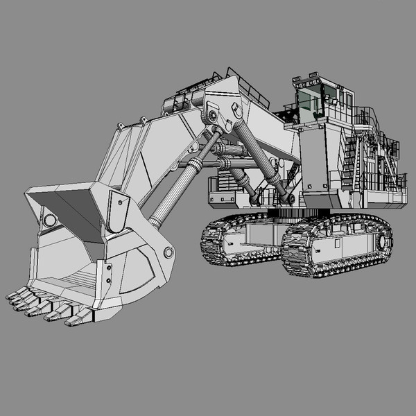 hitachi ex8000 3ds - HITACHI EX8000... by ArqArt3D
