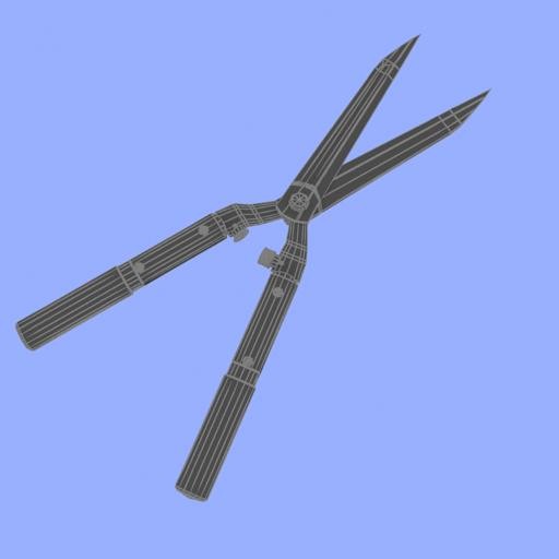 maya hedge shears - Hedge Shears by 3DCreater