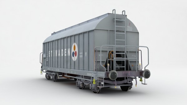 maya tcdd borax wagon - TCDD Borax (Acid) Wagon... by Mertcan0403