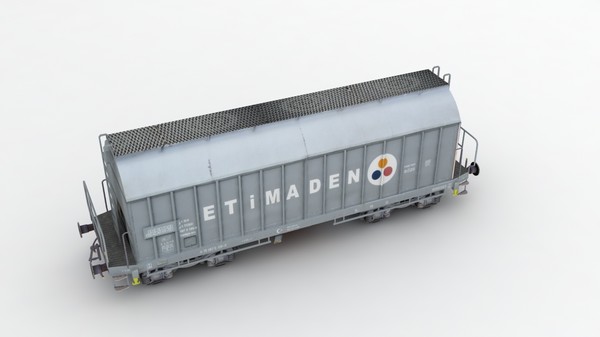 maya tcdd borax wagon - TCDD Borax (Acid) Wagon... by Mertcan0403