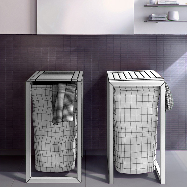 royal botania ninix towel holder 3d max - Royal Botania Ninix towel holder by RTEwork
