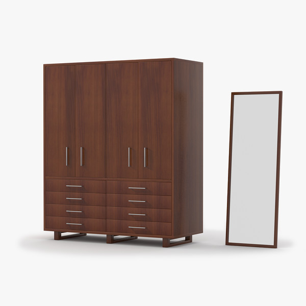 maya wood closet - Wood Closet by razorwave