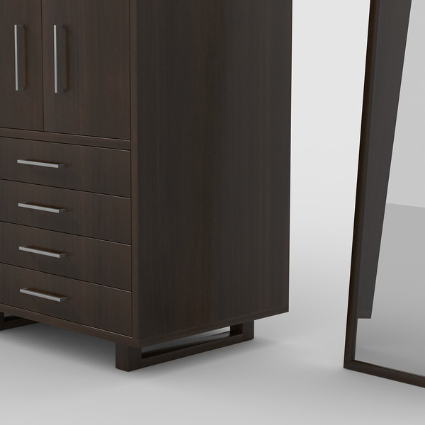 maya wood closet - Wood Closet by razorwave