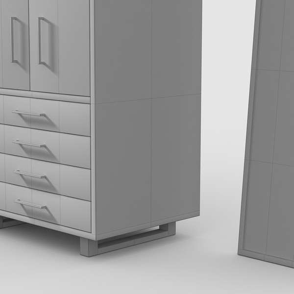 maya wood closet - Wood Closet by razorwave