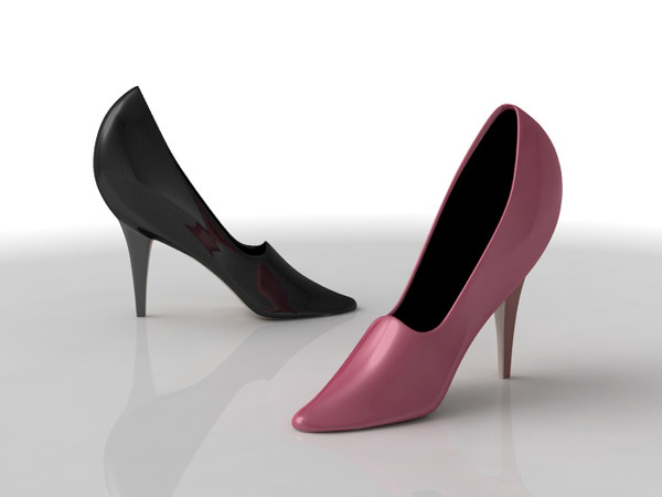 3d woman s shoe - Woman's Shoe... by sweiry_tv