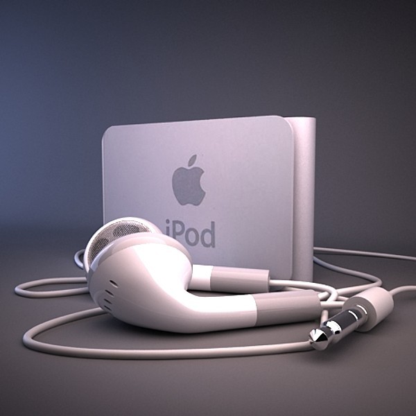 details ipod shuffle obj - Apple iPod Shuffle by LESTAK