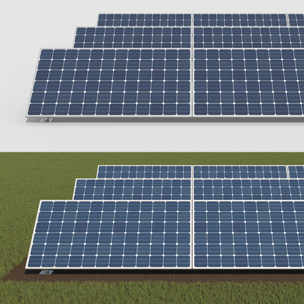 3ds photovoltaic solar panel - Solar Panels by razorwave