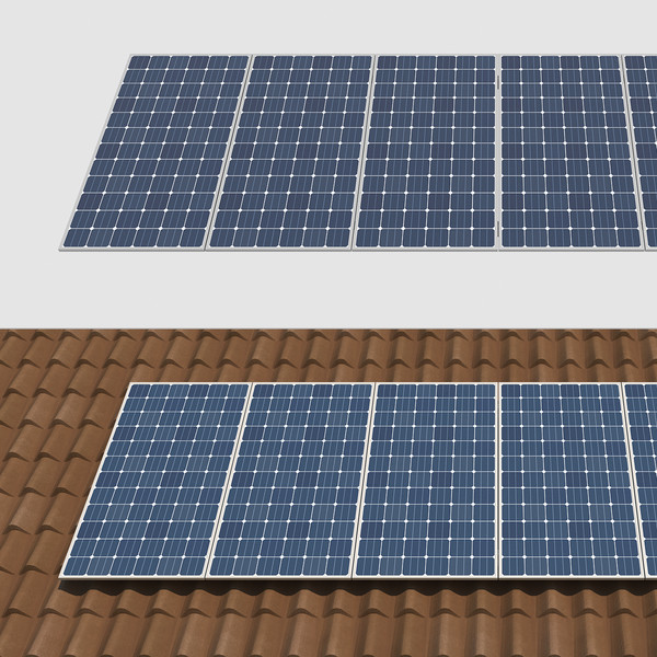 3ds photovoltaic solar panel - Solar Panels by razorwave