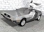 3d model delorean car