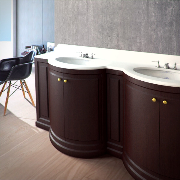3d devon regent double vanity model - Devon Devon Regent double vanity by RTEwork